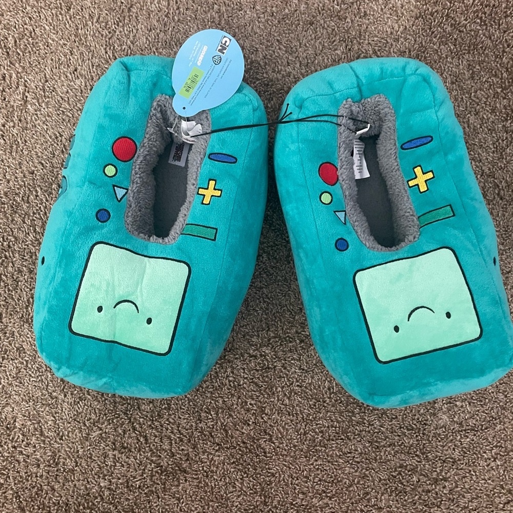 BMO Adventure Time adult slippers XL
